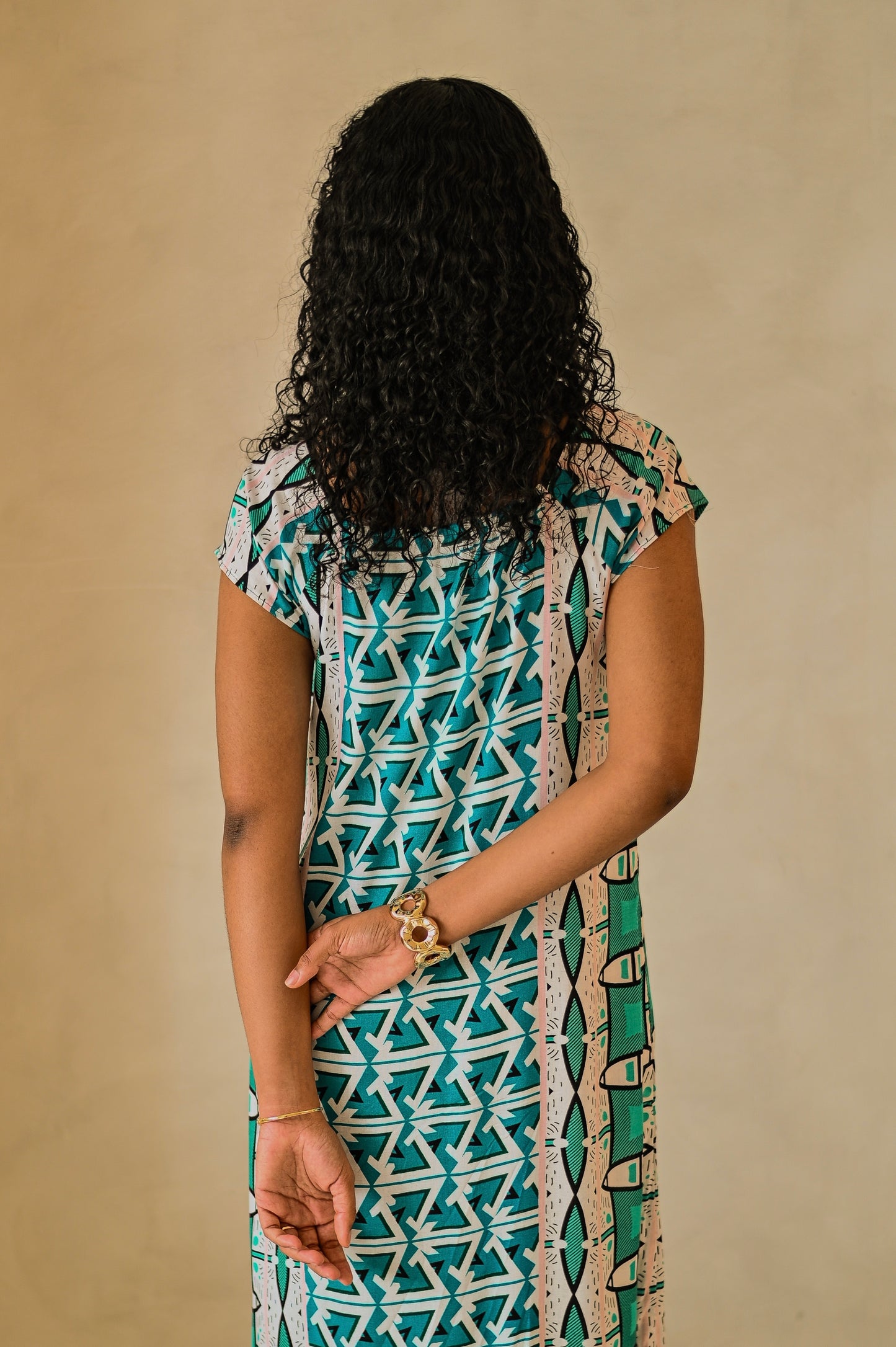 Deep Teal Maasai