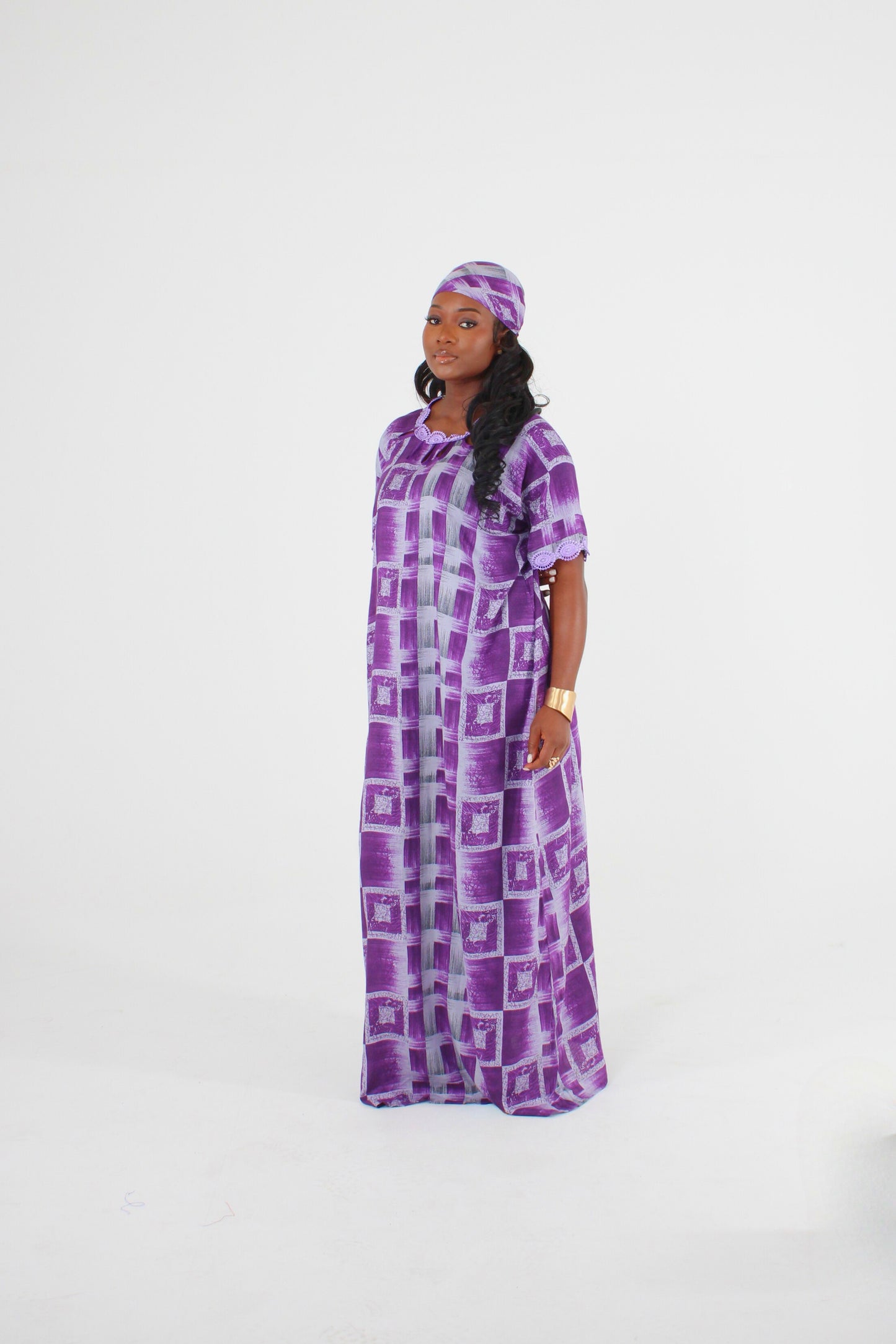 Bamako in purple