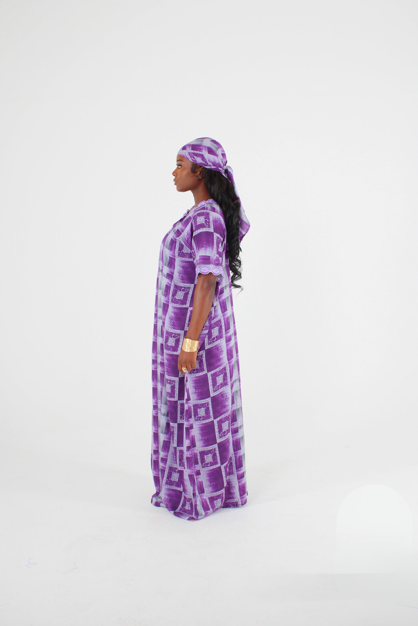 Bamako in purple