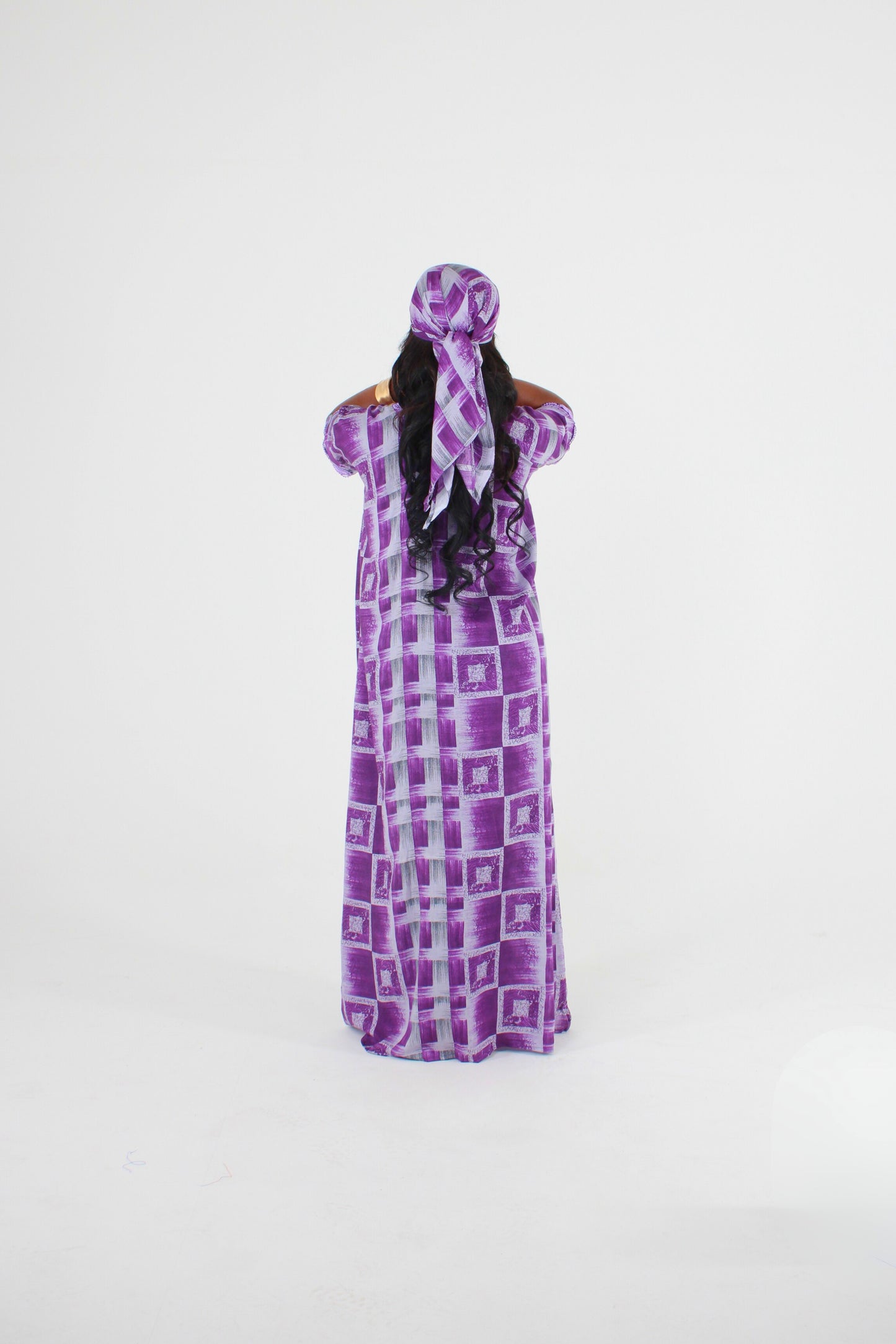 Bamako in purple