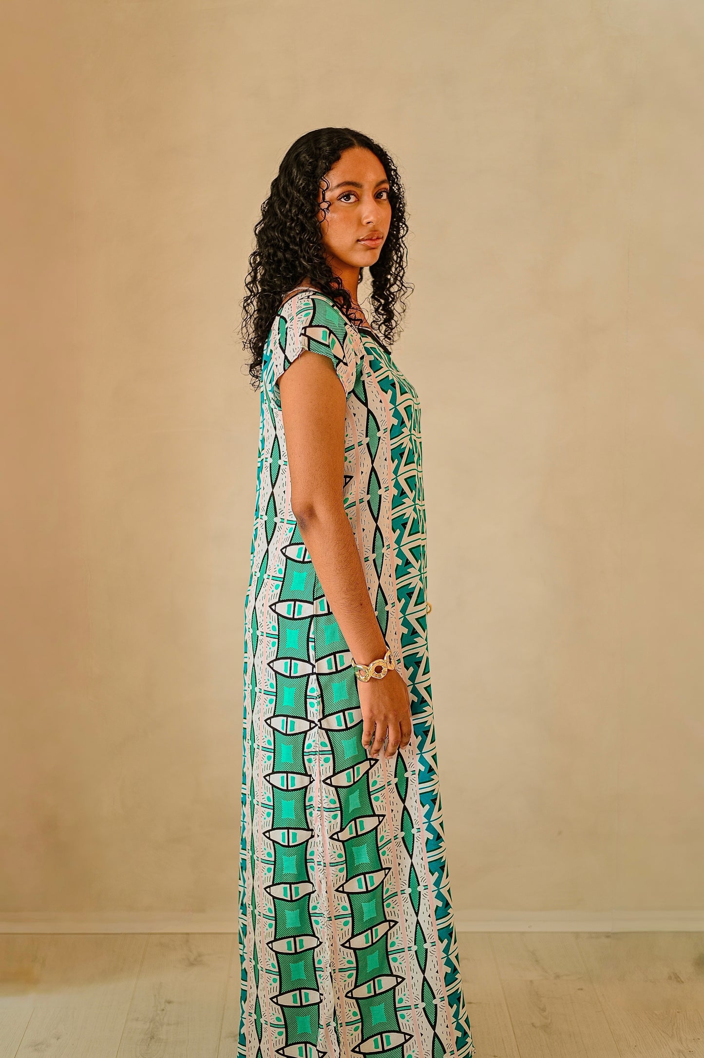 Deep Teal Maasai
